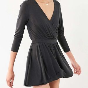 UO | Silence + Noise Cass Cupro Skort Romper